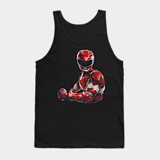 red ranger Tank Top